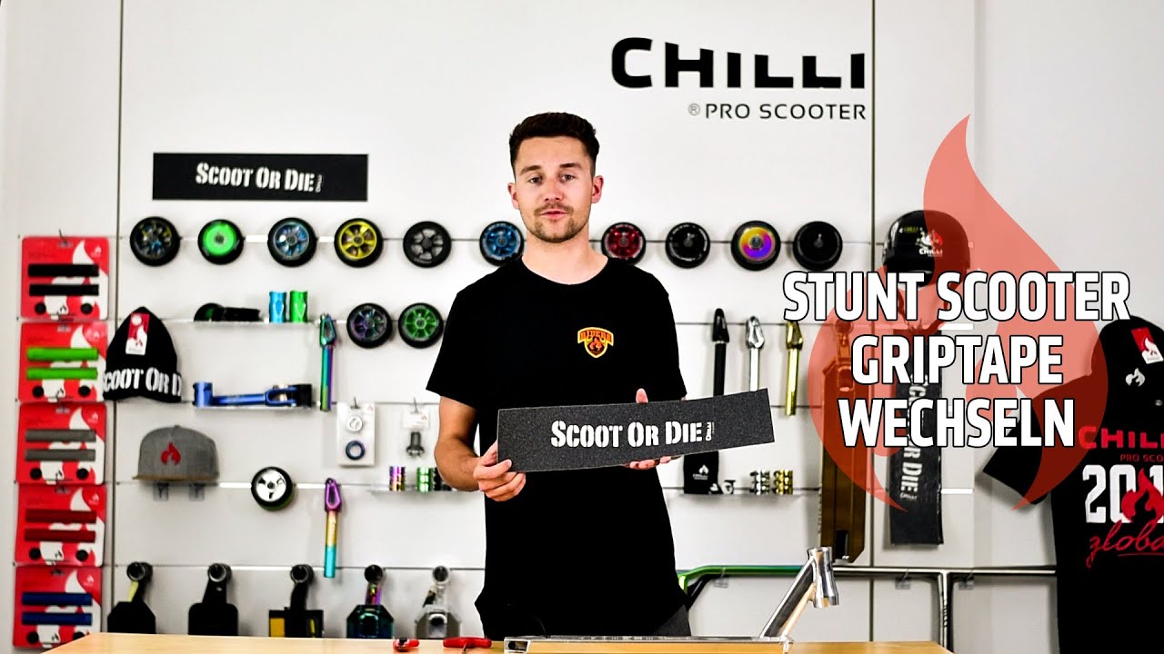 Stunt Scooter Griptape tauschen I Chilli Online Classes