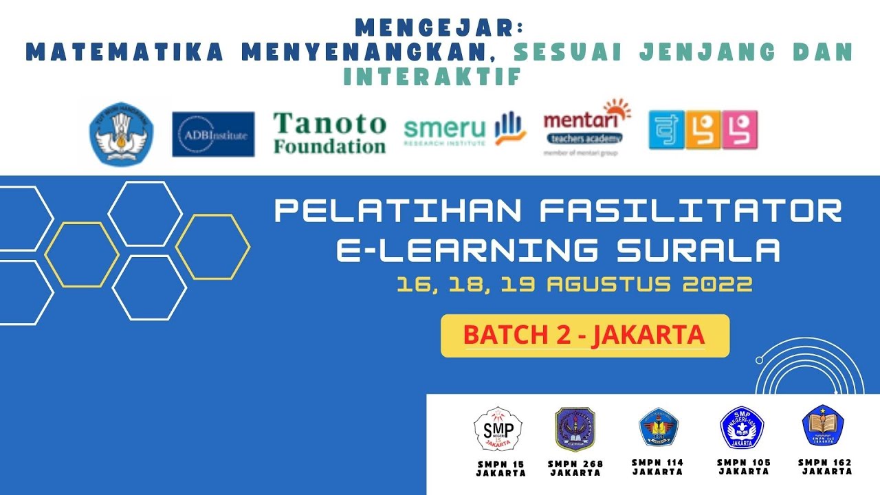 BATCH 2 JAKARTA - Pelatihan Fasilitator Surala [Program Mengejar] - YouTube