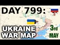 Day 799 ukranian map