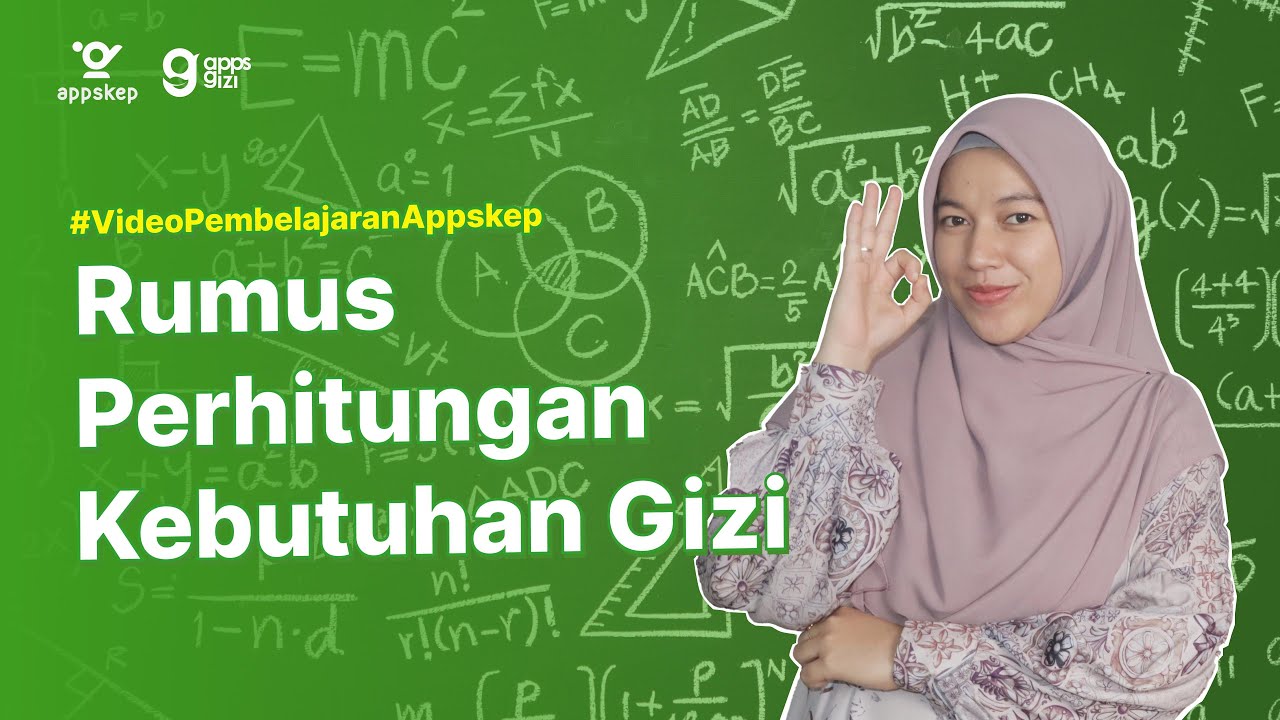 RUMUS PERHITUNGAN KEBUTUHAN GIZI
