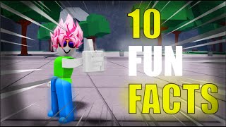 10 FUN facts about The Strongest Battlegrounds you might not know [TSB]