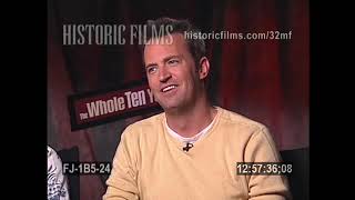 The Whole Ten Yards - Matthew Perry / Bruce Willis Interview Press Junket (2004) Resimi