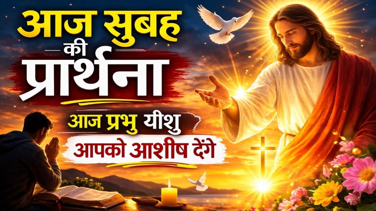आज सुबह की सामर्थी प्रार्थना ! Jesus God Morning Prayer 🙏🏼 Jesus God Changai Prayer 🙏🏼