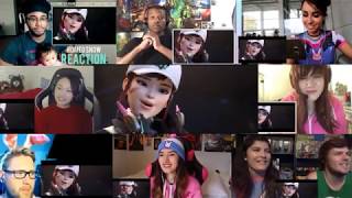 Overwatch Animated Short Shooting Star Reactions Mashup