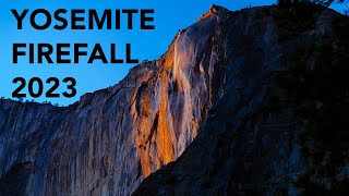 Capturing Firefall at Yosemite National Park