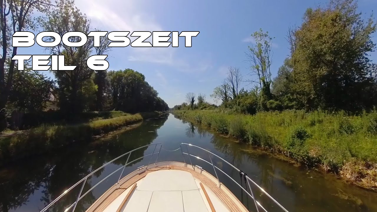 Bootszeit: Von Berlin ans Mittelmeer - Teil 6 - Auf dem Rhein Rhone Kanal bis Montbeliard
