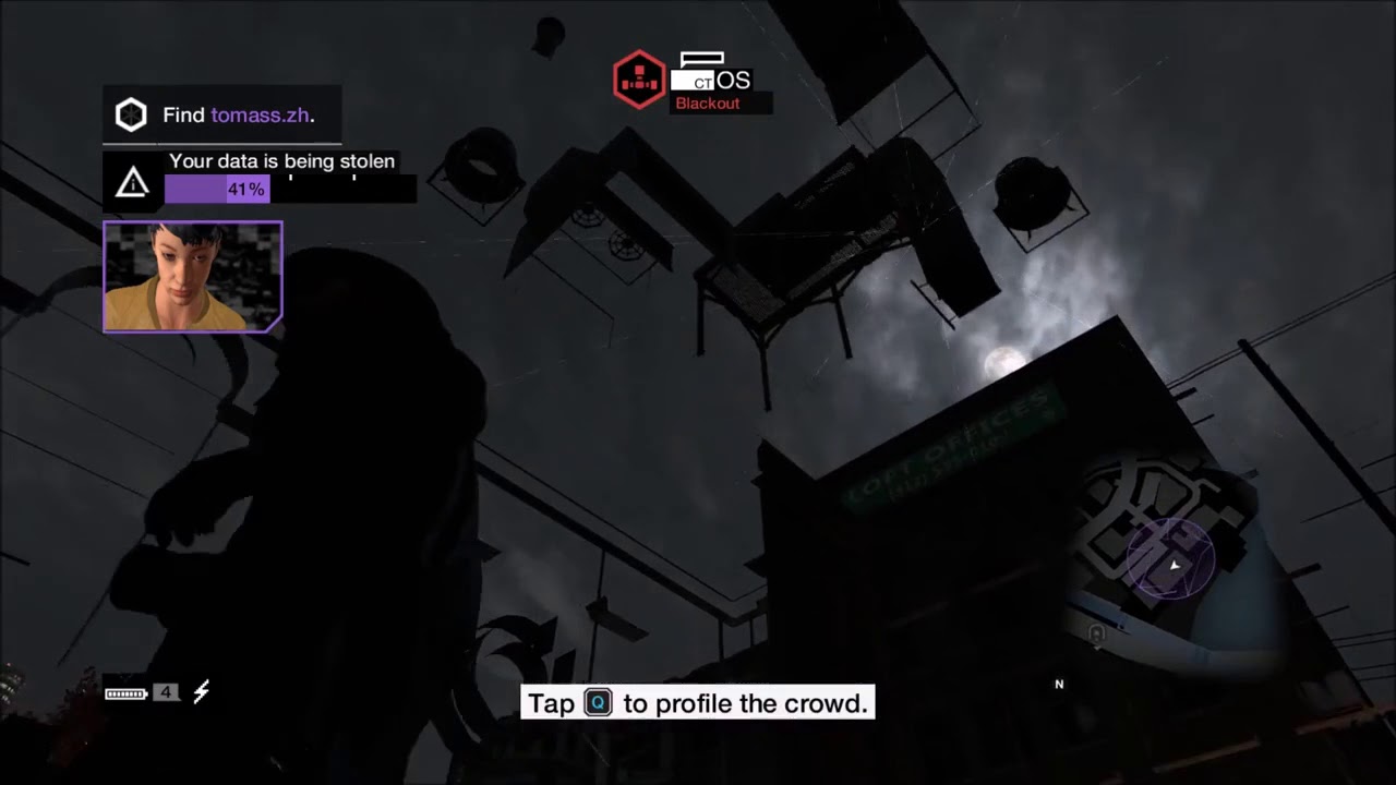 Watch Dogs online tomass.zh/tomasszh against a blackout spammer