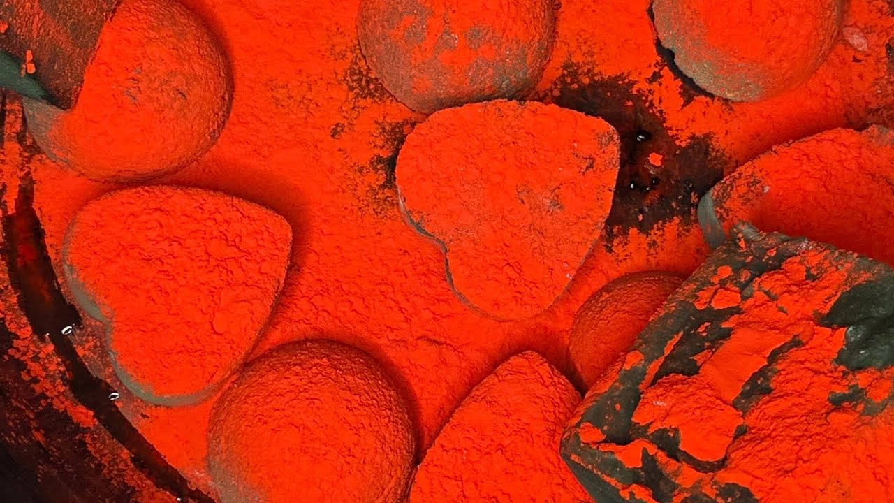 Red Spice & Everything Nice | ASMR Gym Chalk