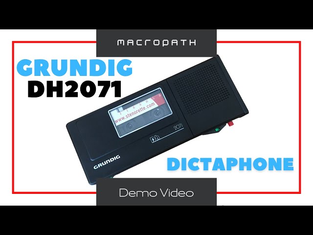 Grundig / stenorette SL / Tonbandgerät / tragbar / tape recorder