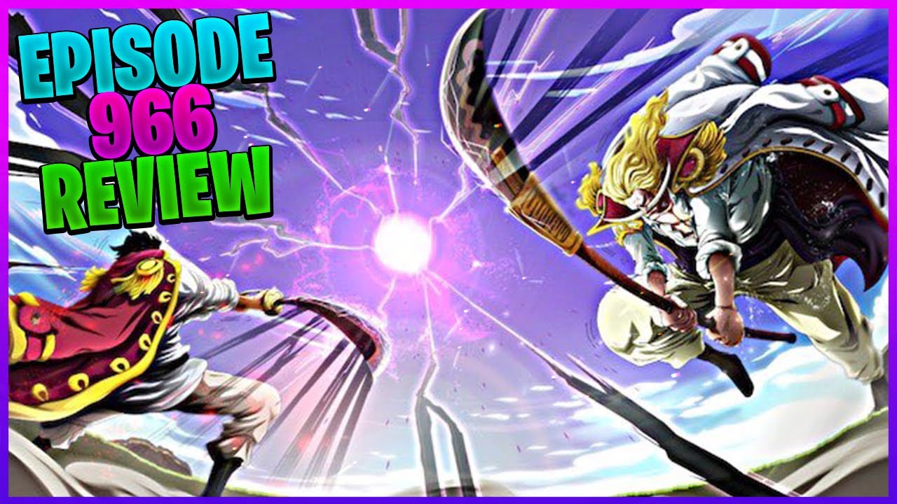 ROGER VS WHITEBEARD | One Piece Episode 966