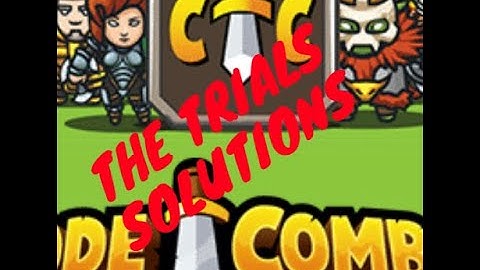 The trials in code combat python