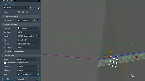 Inventor Frame Generator Align Tool.