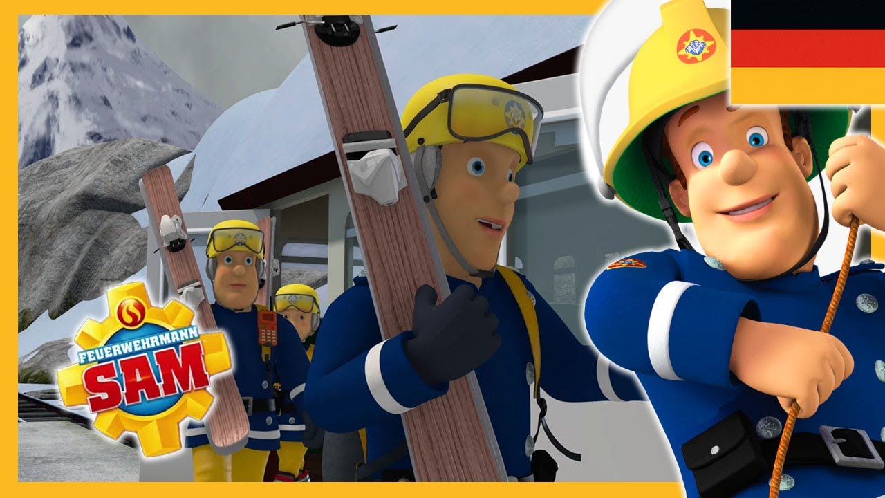 Samuel Rast Sam rast mit seinem Snowboard IN DIE GEFAHR! 🔥 Offizielle Feuerwehrmann ...