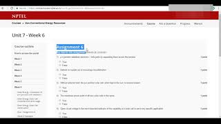 Famous NPTEL Assignment 6 Solutions 100% correct Net Worth