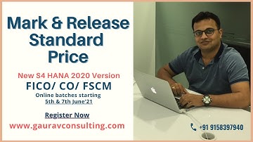 Mark & Release Standard Price | Gaurav Learning Solutions