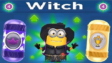Minion Rush WITCH Level Up Costume fullscreen gameplay walkthrough ios / android
