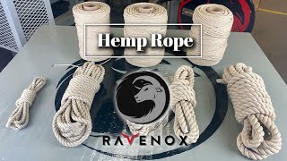 USA's Only Hemp Rope Manufacturer: Exploring the Strength & Versatility of Ravenox Twisted Hemp Rope