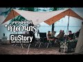 [Vlog-GU] แคมป์อุทยานแห่งชาติหาดวนกร/ในวันที่ฝนโปรยลมเย็น/Ogawa type52R x DOD gang /GuStory