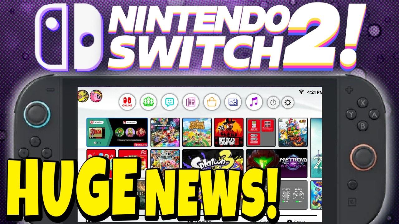 GREAT Nintendo Switch 2 News Appears! - YouTube