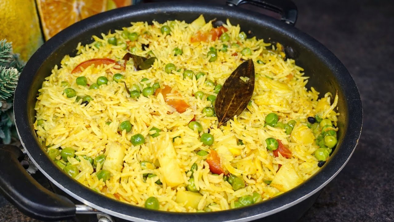 Polav मटर पुलाव कैसे बनाते हैं | Matar Polav Recipe 🥰 - YouTube