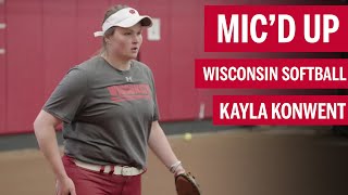 Kayla Konwent: Mic'd Up | Wisconsin | B1G Softball