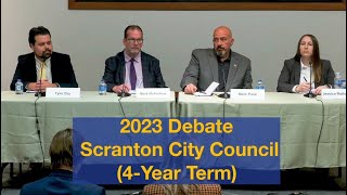 Scranton City Council Candidate Debate 10-26-23