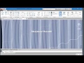 autocad create curtain by using loft command