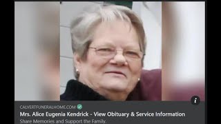 Alice Kendrick Tribute - August 25 2022