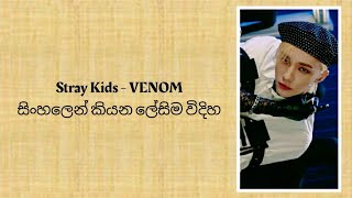 Stray Kids "VENOM" (sinhala lyrics ) සිංහලෙන් කියන ලේසිම විදිහ.