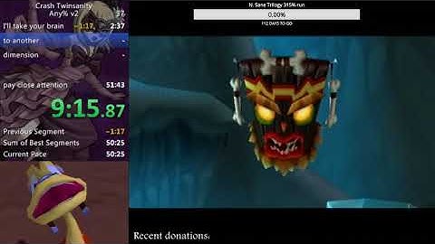 [PB] Crash Twinsanity | Any% speedrun in 35:10