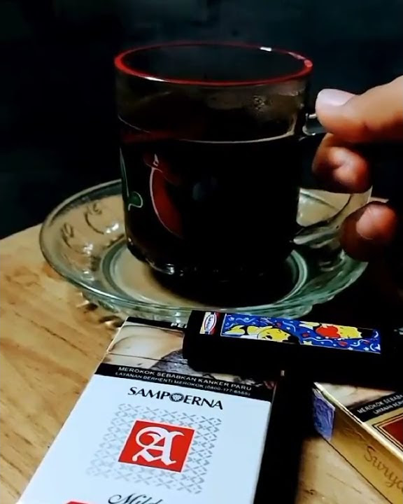 kenikmatan kopi dengan di temani si Sampoerna mild#shorts