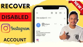 Instagram Account Disabled how to get back | How to Recover Disabled Instagram Account [Reactivate]