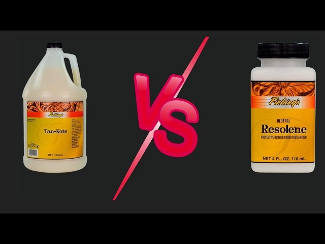 Tan Kote vs Resolene  Here's how to tell the difference. 