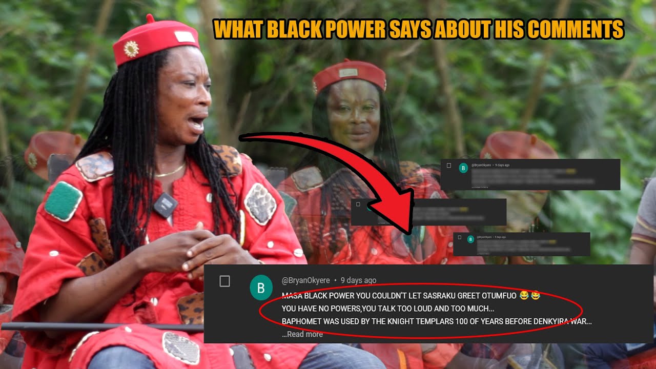 WHAT BLACK POWER SAY'S AFTER SEEING HIS COMMENT SECTION OF PREVIOUS ...