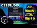 OBS Studio - Best Recording Settings 1080p and 4k | OBS Studio Recording Settings Hindi 