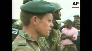 Lesotho - Aftermath of arson and looting
