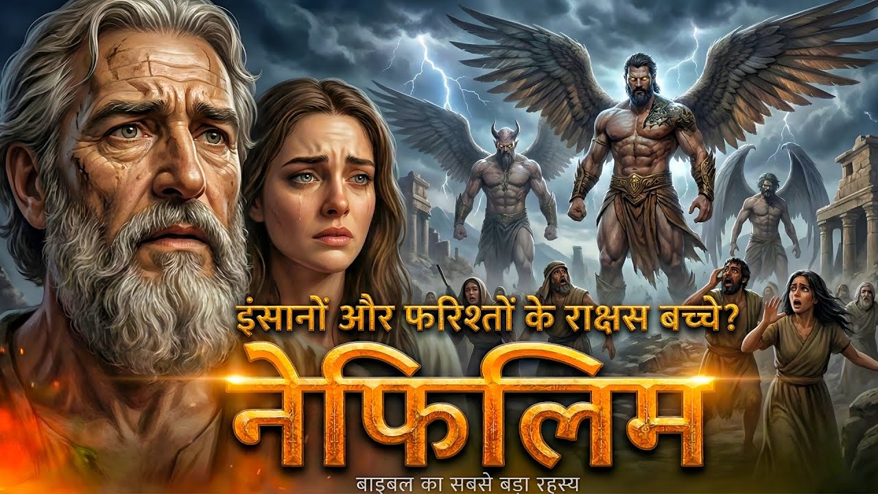 नेफिलिम | जब स्वर्गदूतों ने इंसानी औरतों से शादी की... फिर क्या हुआ? | Biblical Stories Explained