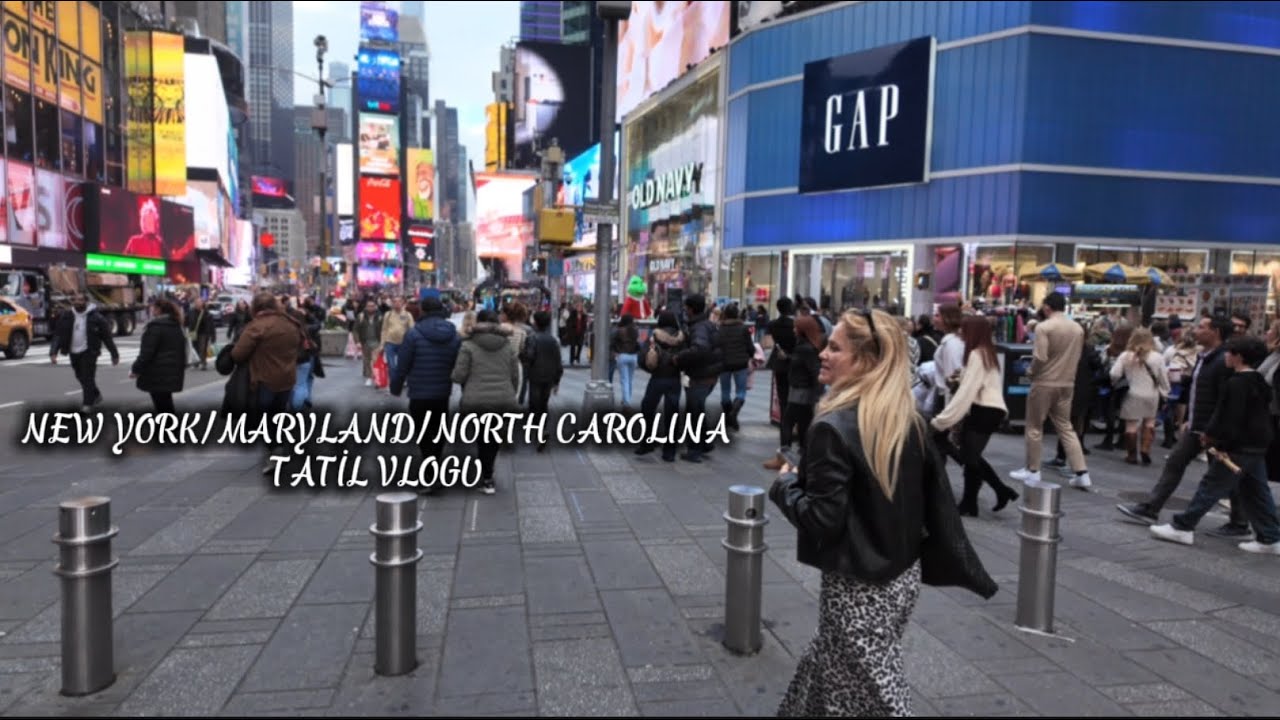 НЬЮ-ЙОРК/МЭРИЛЕНД/СЕВЕРНАЯ КАРОЛИНА TATIL VLOGU
