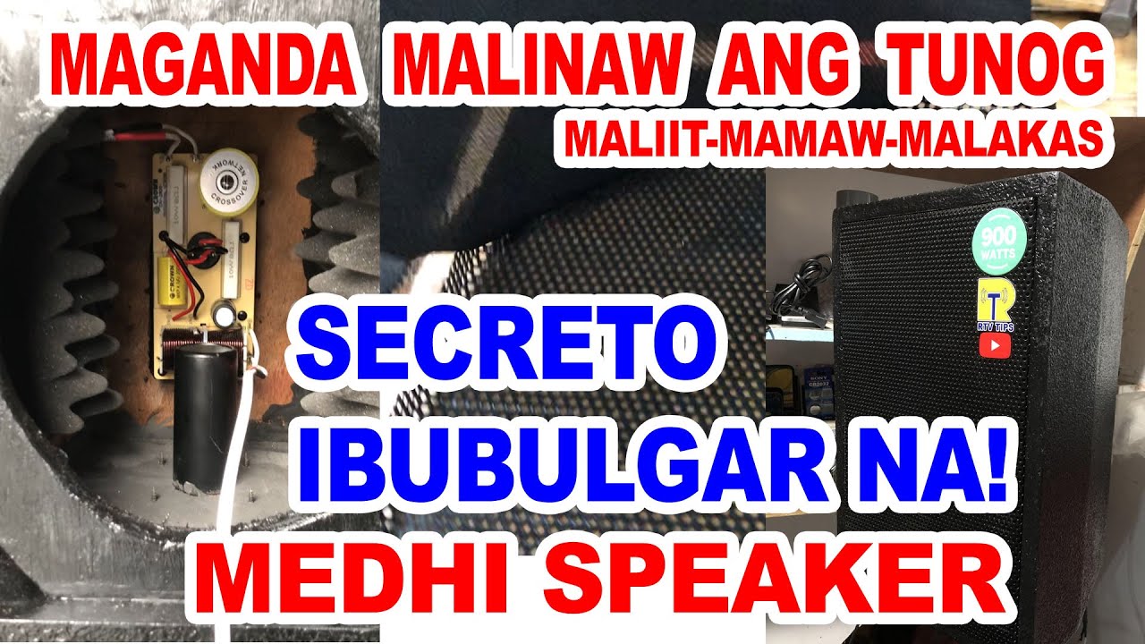 Medhi Speaker Ibubulgar ang Screto | Maganda, Malinaw, Maliit na Mamaw ang lakas ?