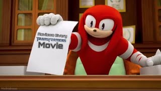 Knuckles Approves every Transformers Movie for me