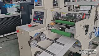 JPS-320C-TR Double Station Full Rotary Die Cutter Slitter For Self Adhesive Label Paper Roll to Iraq