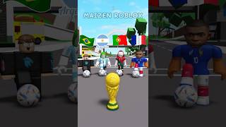 Who Will The World Cup Champion? #roblox #shorts #maizen #animation