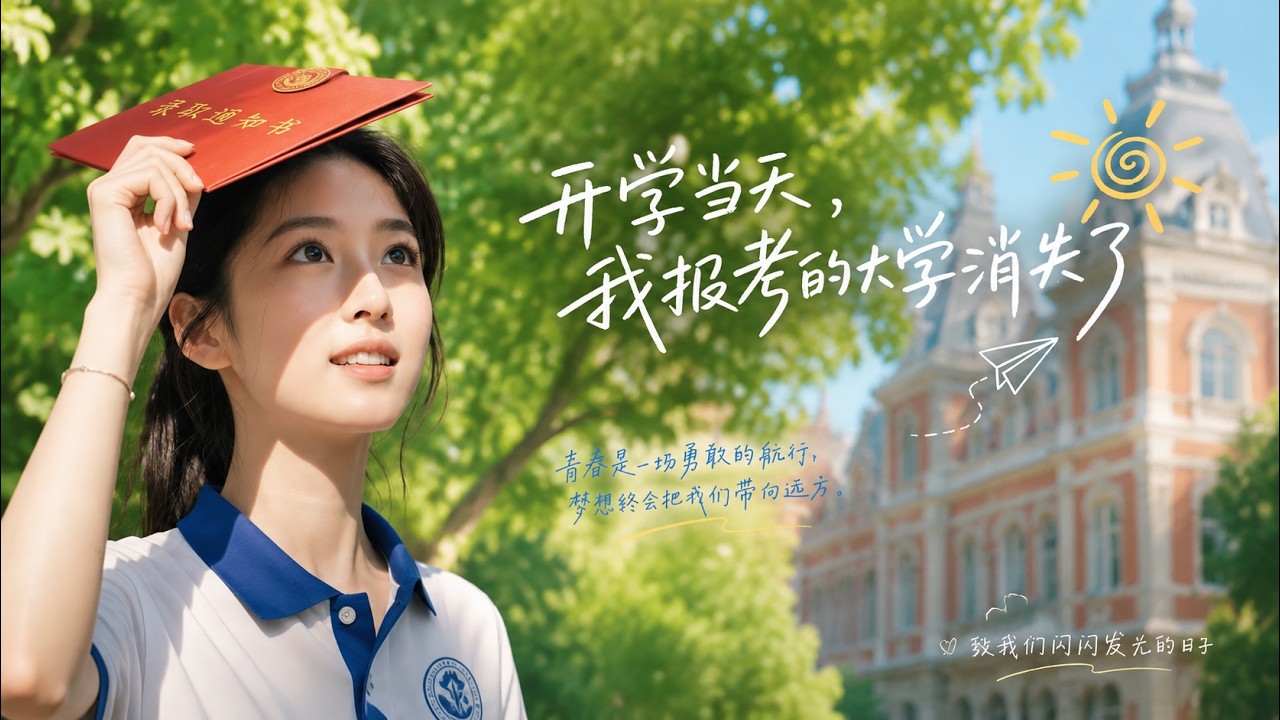 開學當天，我報考的大學消失了