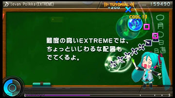 Hatsune Miku: Project Diva F 2nd - Ievan Polkka/Tutorial (Extreme) [HD]