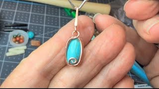 Wrap a Rice Bead with Removable Bail (Part 2!) ✨