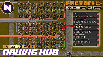 Make Everything With the NAUVIS STARTER HUB for SPACE AGE | Factorio Master Class/Tutorial