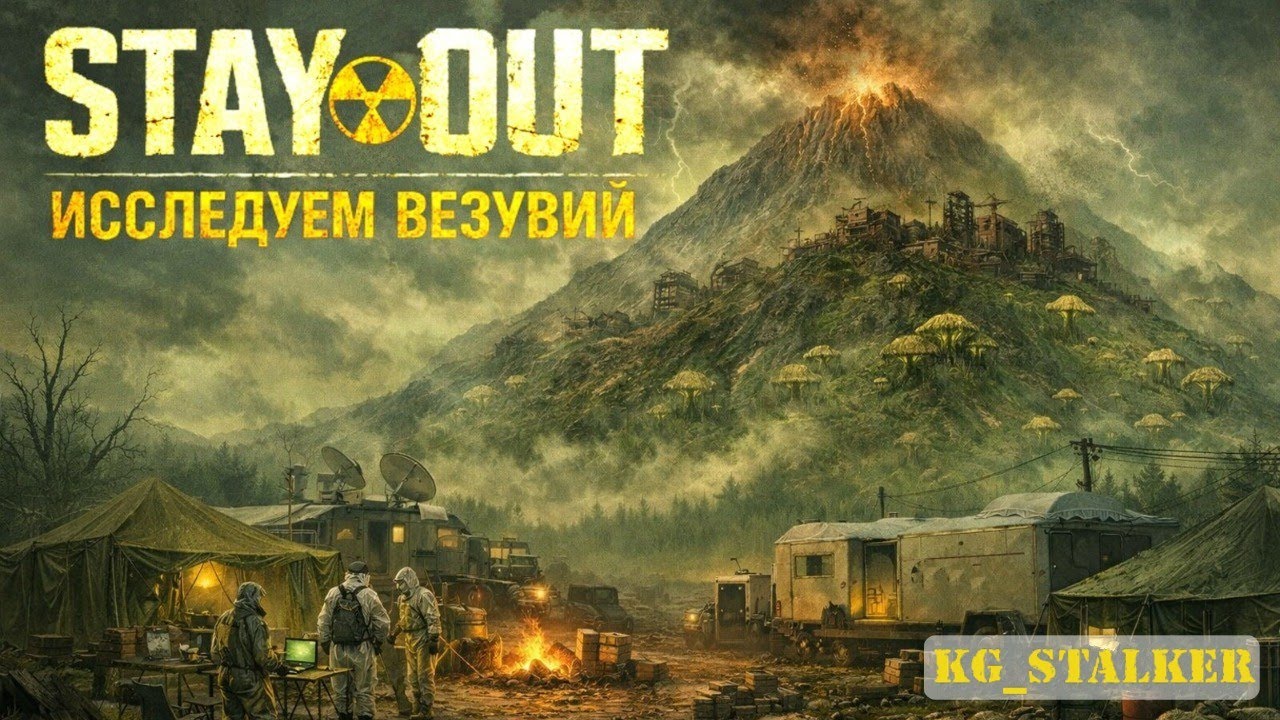 ☢️ STAY OUT | ИССЛЕДУЕМ ВЕЗУВИЙ☢️ стрим №9 ☢️