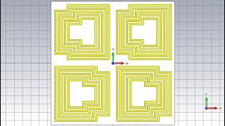 T Shaped Chipless RFID Resonator in Cst Studio
