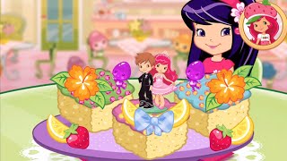 Strawberry Shortcake Bake Shop - Cherry Jam’s Super Squares - Fun Cooking Gameplay