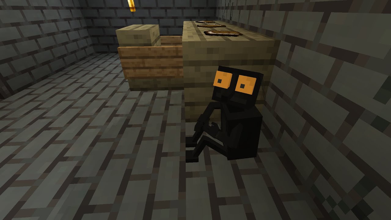 ͡๏̯͡๏ ПУГАЛО の  "Dungeon Fall " Minecraft Custom NPCs Обзор